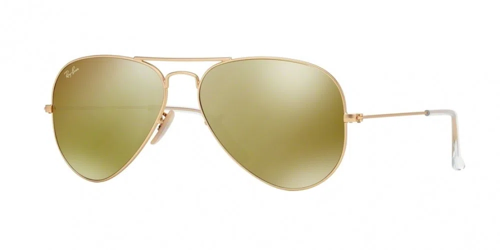 Ray Ban RB 3025 Aviator Large Metal Sunglasses - Medium - 58mm - Silver - view 30